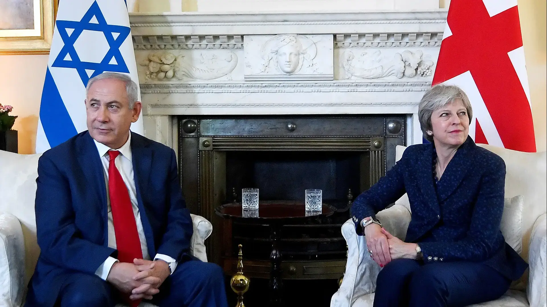 ראש הממשלה בנימין נתניהו וראש ממשלת בריטניה תרזה מיי ראש הממשלה בנימין נתניהו וראש ממשלת בריטניה תרזה מיי