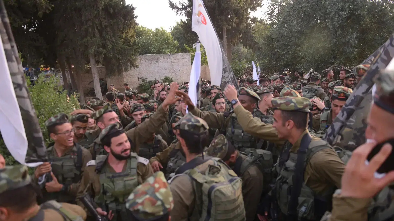 טקס סיום מסע "בדרכי האריות" של חטיבת כפיר 7 ביוני 2018 