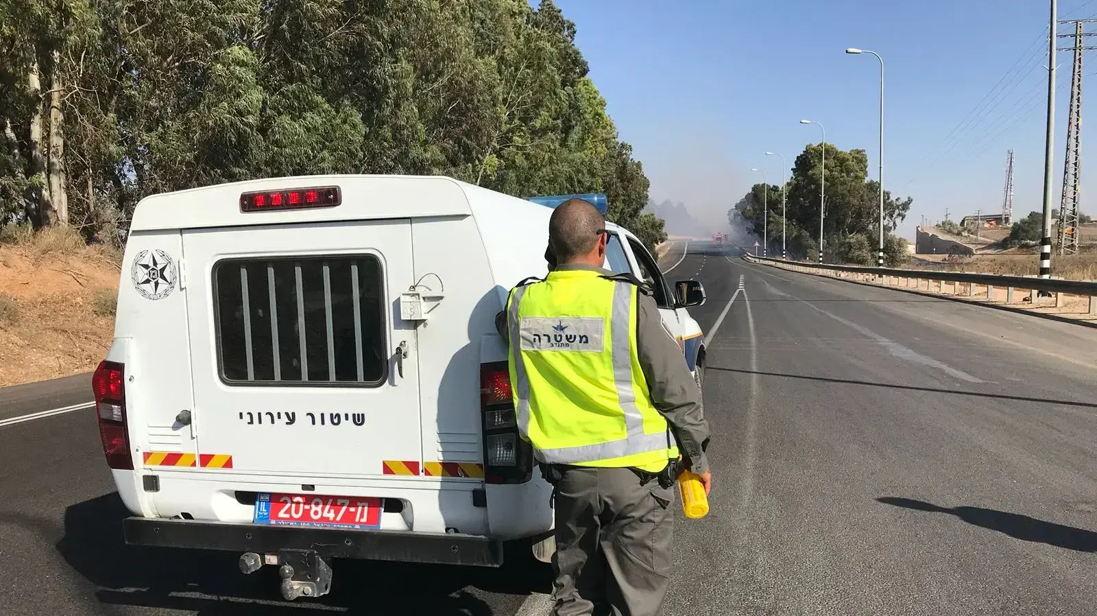 שריפה סמוך לניר עם, 9 ביוני 2018 שריפה סמוך לניר עם, 9 ביוני 2018