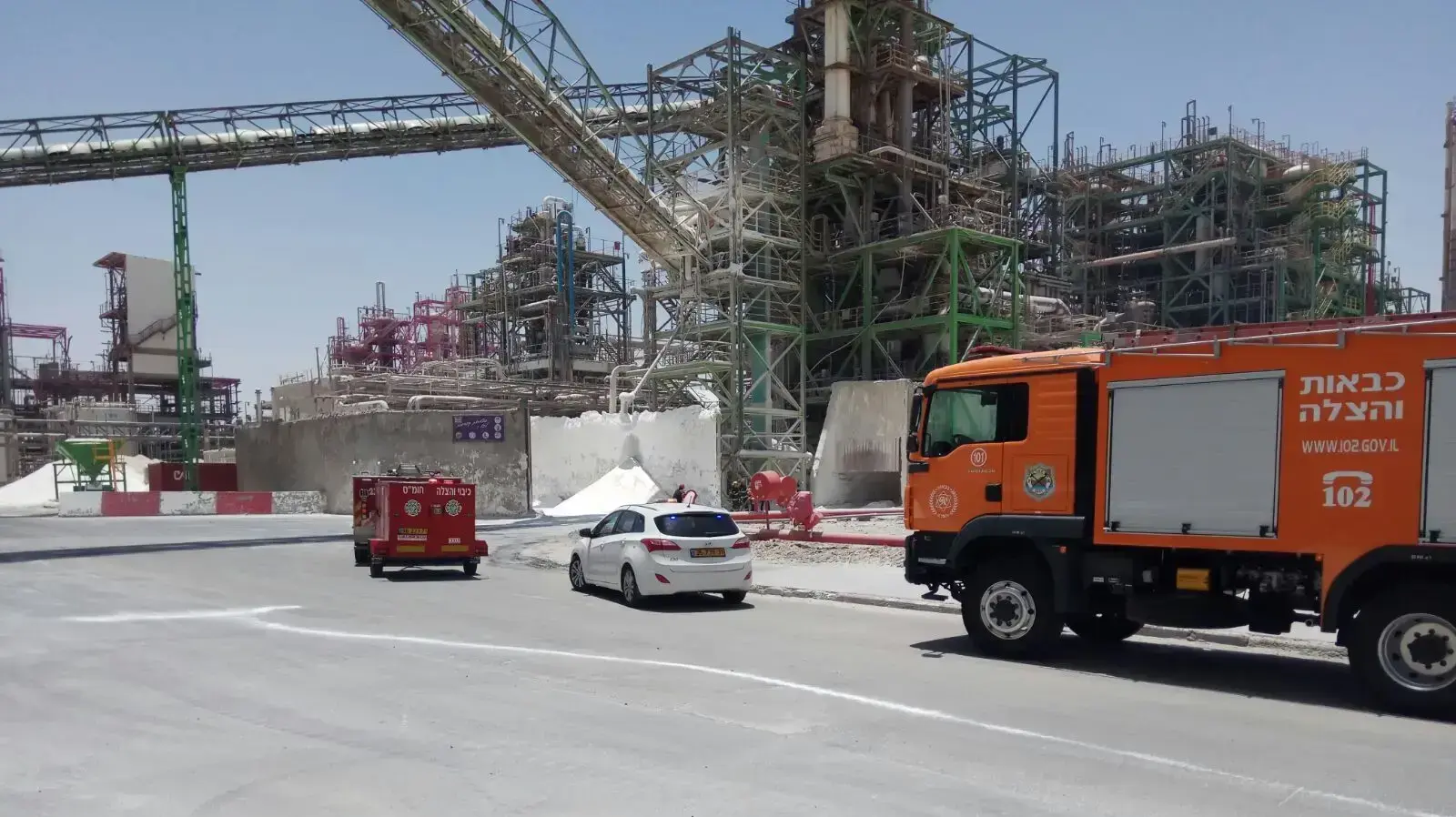 פיצוץ בחיפה כימיקלים בנגב עובד נפל מגובה ה-10 ביוני 2018 פיצוץ בחיפה כימיקלים בנגב עובד נפל מגובה ה-10 ביוני 2018