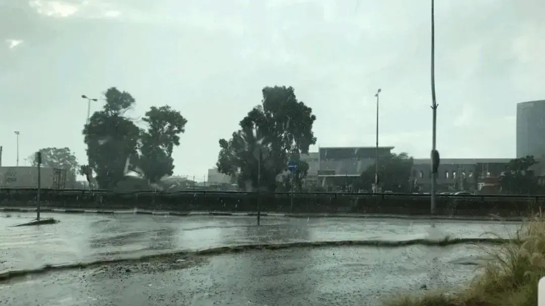 גשם בחיפה , 12 ביוני 2018 גשם בחיפה , 12 ביוני 2018