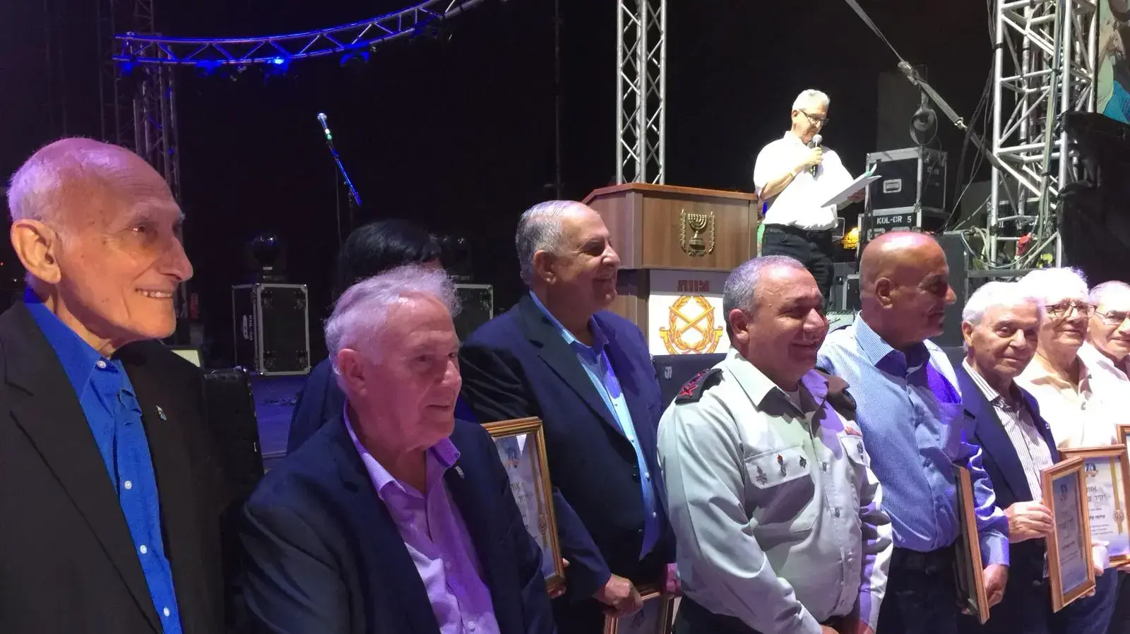 הרמטכ"ל גדי איזנקוט בטקס ה-14 ביוני 2018 הרמטכ"ל גדי איזנקוט בטקס ה-14 ביוני 2018