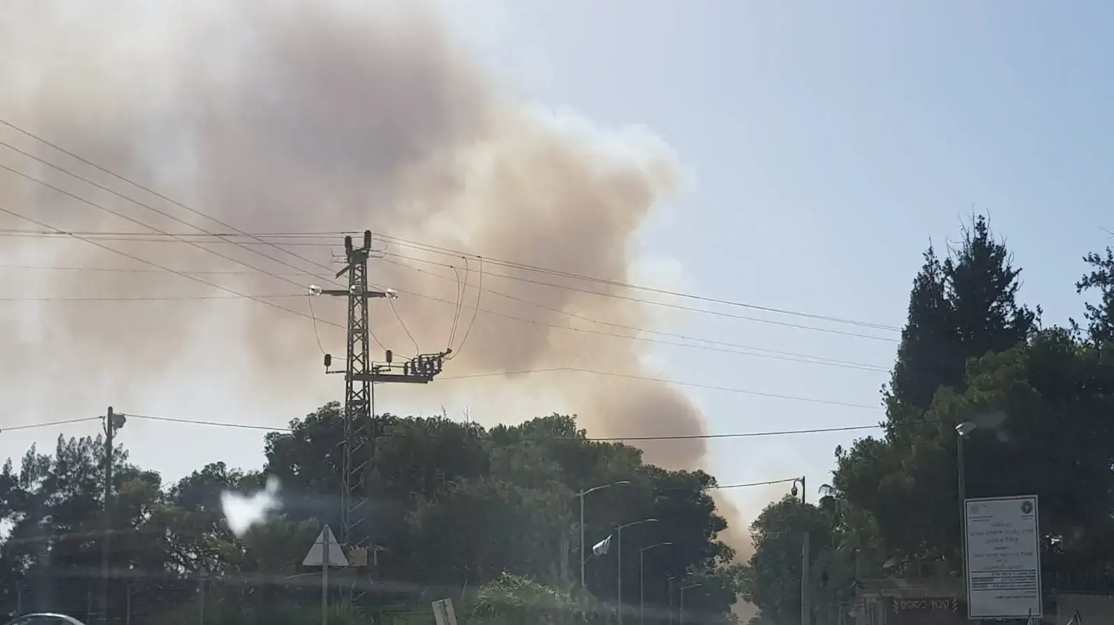 שריפה בקיבות כיסופים שבעוטף עזה, 17 ביוני 2018 שריפה בקיבות כיסופים שבעוטף עזה, 17 ביוני 2018
