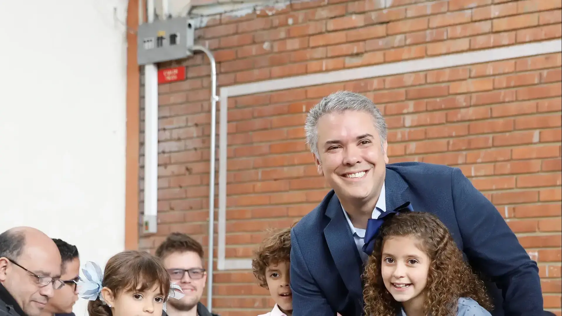 נשיא קולומביה בהצעה לנשיאות מועמד השמרנים איבן דוקה ה-17 ביוני 2018