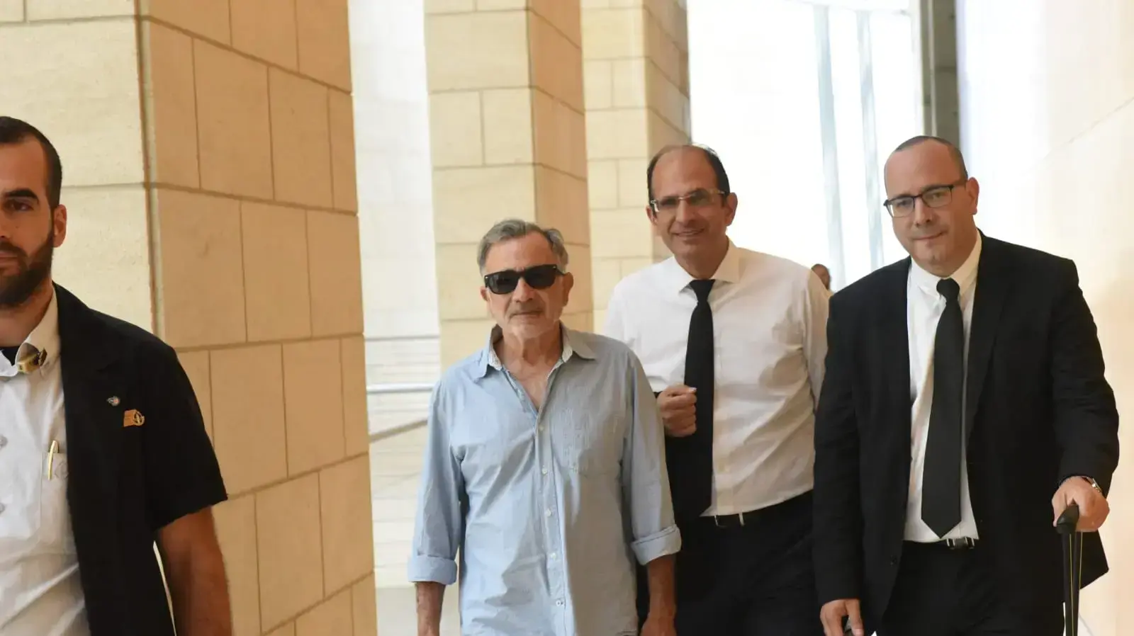 השחקן משה איבגי בדיון הגשת כתב האישום נגדו, 18 ביוני 2018 השחקן משה איבגי בדיון הגשת כתב האישום נגדו, 18 ביוני 2018