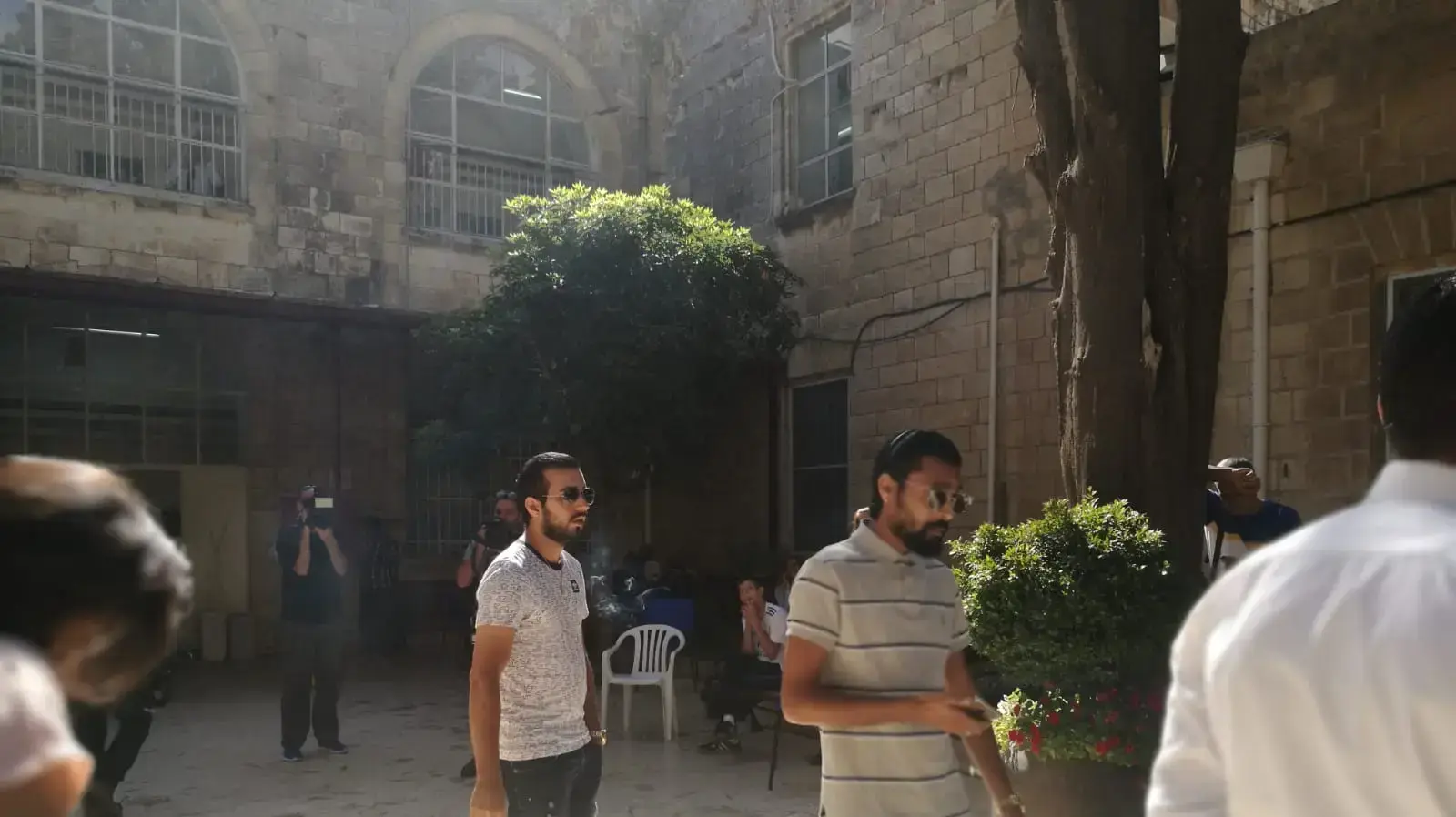 ניב אסרף וערן נגאוקר בבית משפט השלום בירושלים