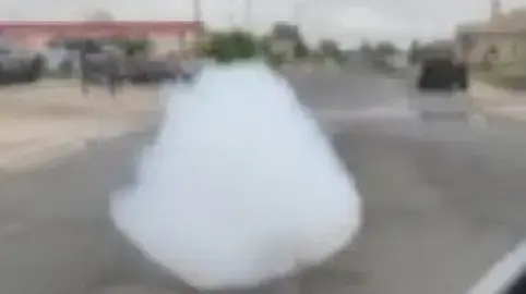 ענן על הכביש