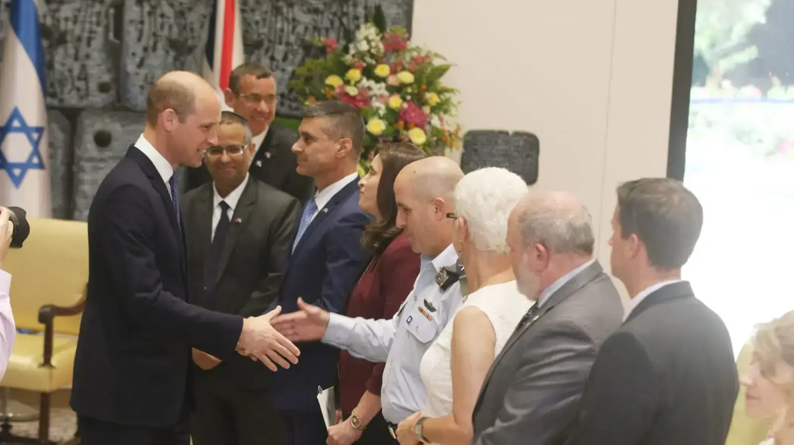 ביקור הנסיך וויליאם בבית הנשיא, 26 ביוני 2018 ביקור הנסיך וויליאם בבית הנשיא, 26 ביוני 2018