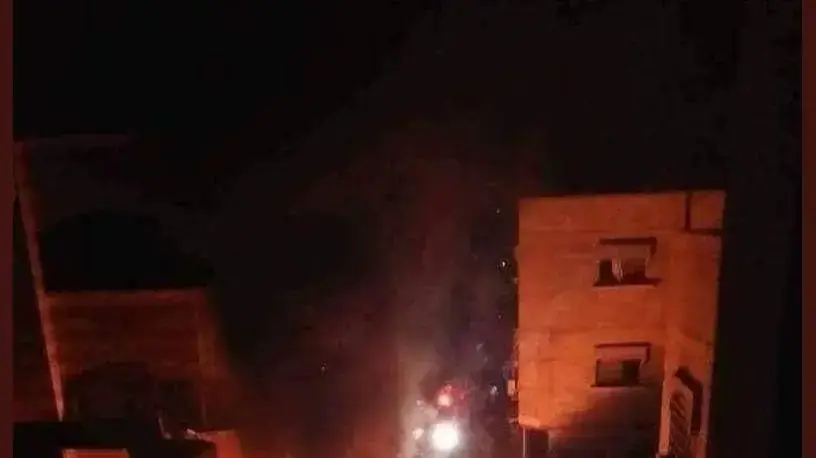 צה"ל תקף כלי רכב של פעיל בחוליית בלוני תבערה במחנה הפליטים נוסיראת צה"ל תקף כלי רכב של פעיל בחוליית בלוני תבערה במחנה הפליטים נוסיראת