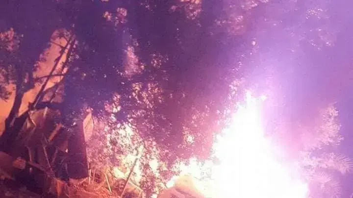 מכוניתו של פעיל חמאס בחוליית משגרי בלוני תבערה שהותקף ברצועת עזה ב-27 ביוני 2018 מכוניתו של פעיל חמאס בחוליית משגרי בלוני תבערה שהותקף ברצועת עזה ב-27 ביוני 2018