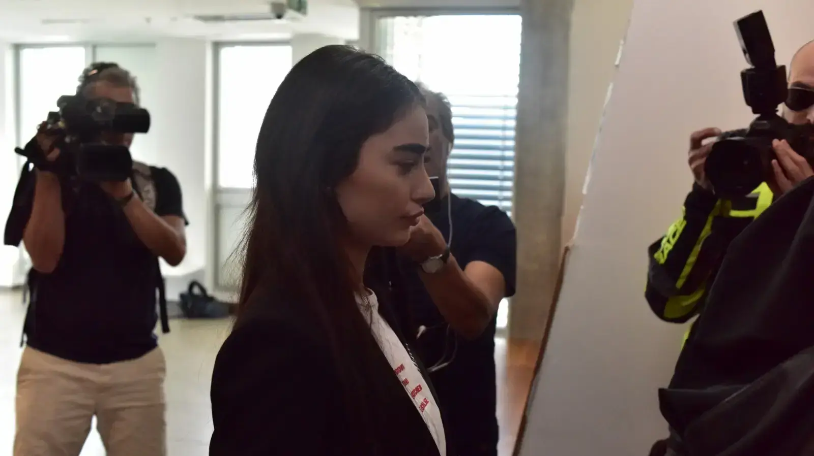 אליה קדוש בדיון בגזר דינה בבית המשפט המחוזי בתל אביב - 1 ביולי 2018