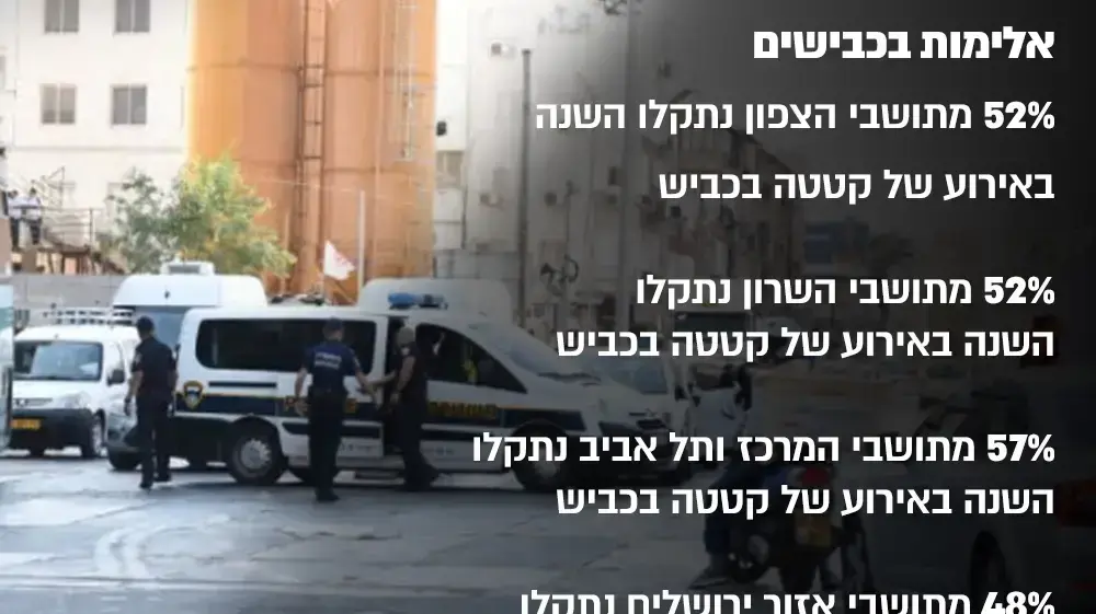 אינפוגרפיקה אלימות בכבישים אינפוגרפיקה אלימות בכבישים