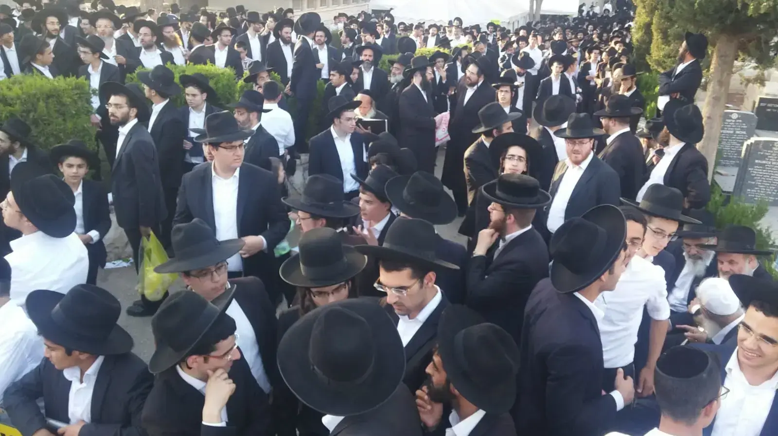 עצרת נגד חוק הגיוס בירושלים, 2 ביולי 2018