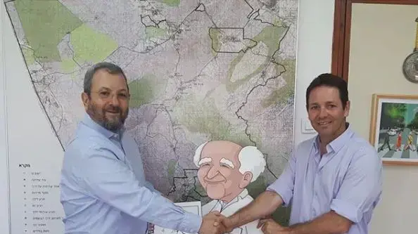 תמונה שפרסם ראש הממשלה לשעבר אהוד ברק בחשבון האינסטגרם שלו, 2 ביולי 2018 תמונה שפרסם ראש הממשלה לשעבר אהוד ברק בחשבון האינסטגרם שלו, 2 ביולי 2018