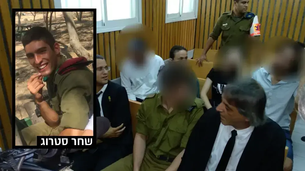 נ' מלווה בעורכי דינו לקראת גזר דינו בבית המשפט הצבאי, יפו