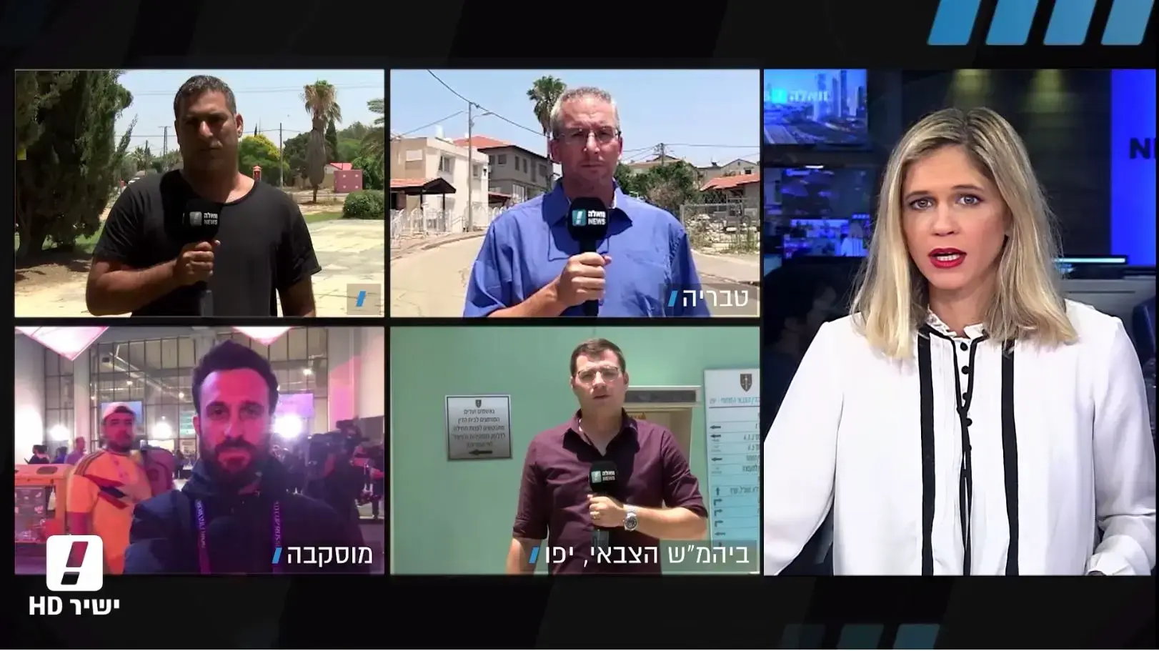 המהדורה המרכזית בהגשת הילה קובו 4.7.18