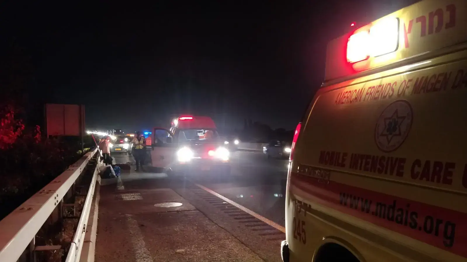 גבר בן 37 נהרג בתאונה בכביש 6 ליד מחלף נצני עוז