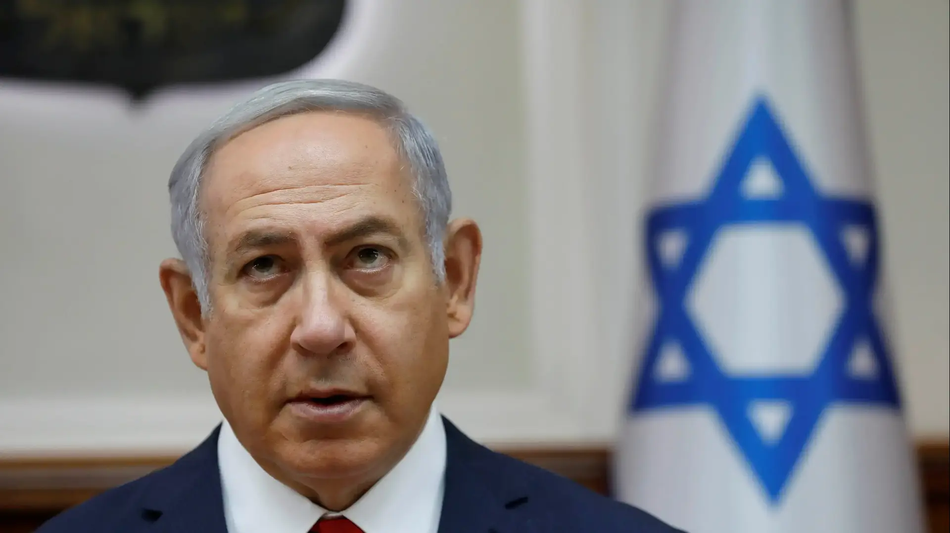 ראש הממשלה בנימין נתניהו בישיבת ממשלה 8 ביולי 2018 ראש הממשלה בנימין נתניהו בישיבת ממשלה 8 ביולי 2018
