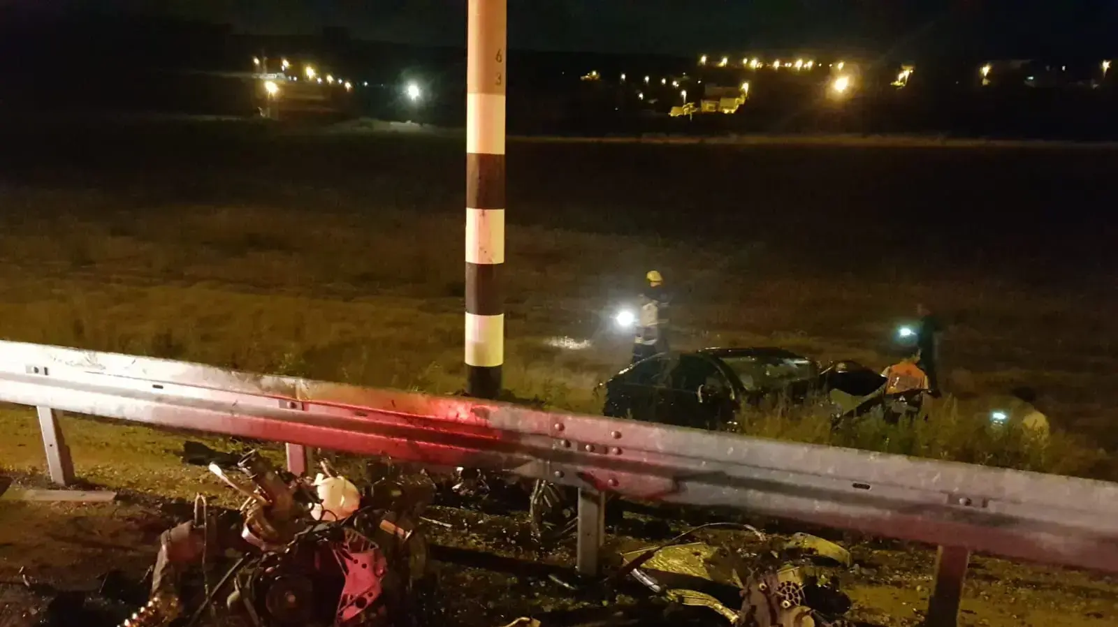 שני צעירים כבני 20 נהרגו בתאונת דרכים בכביש 786 ליד צומת יפתחאל בגליל התחתון
שני צעירים כבני 20 נהרגו בתאונת דרכים בכביש 786 ליד צומת יפתחאל בגליל התחתון