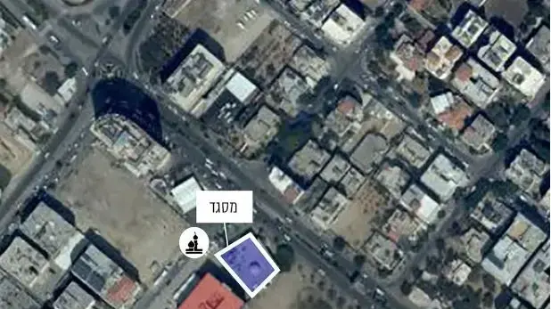 תצ"א מתקיפת צה"ל על הבניין בשאטי 14 ביולי 2018 תצ"א מתקיפת צה"ל על הבניין בשאטי 14 ביולי 2018