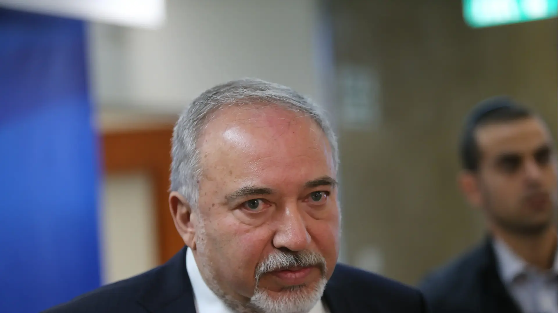 שר הביטחון, אביגדור ליברמן בפתח ישיבית הממשלה 15 ביולי 2018 שר הביטחון, אביגדור ליברמן בפתח ישיבית הממשלה 15 ביולי 2018