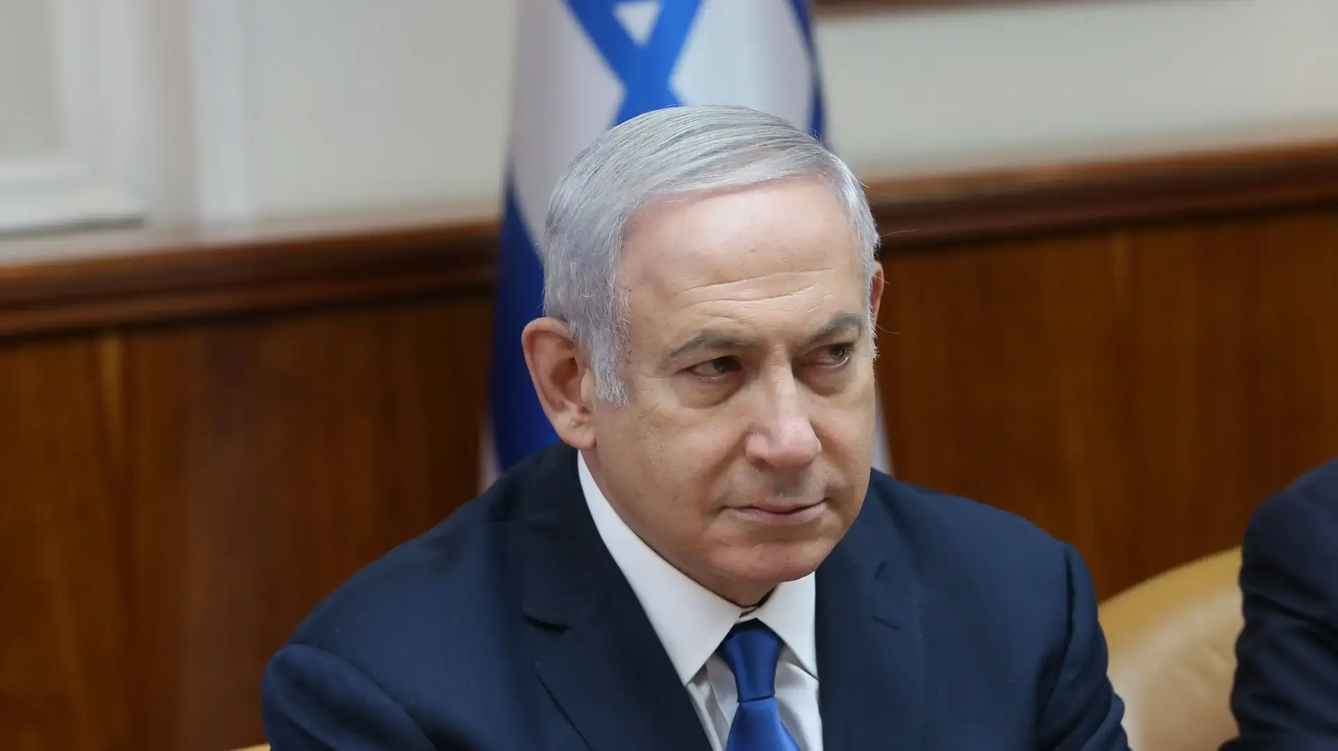 ראש הממשלה, בנימין נתניהו בפתח ישיבית הממשלה 15 ביולי 2018 ראש הממשלה, בנימין נתניהו בפתח ישיבית הממשלה 15 ביולי 2018