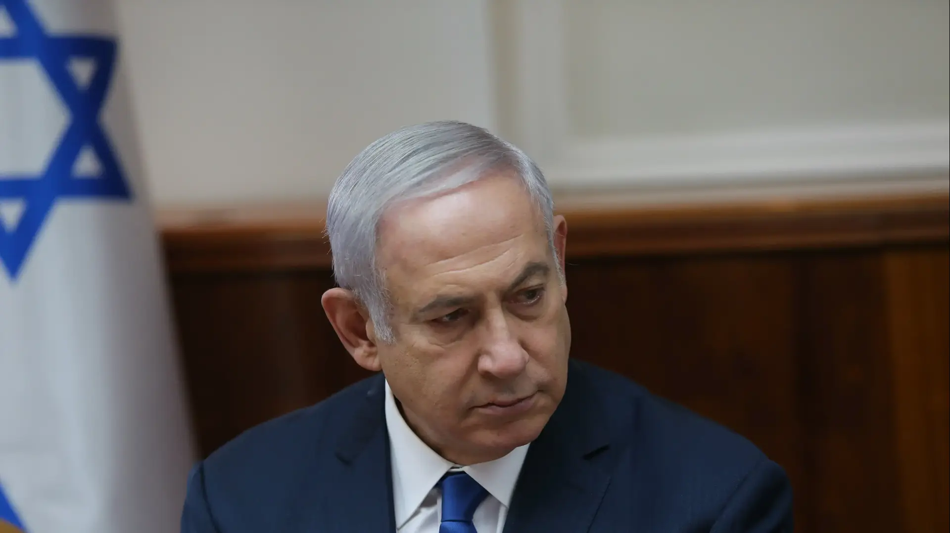 ראש הממשלה, בנימין נתניהו בפתח ישיבית הממשלה 15 ביולי 2018 ראש הממשלה, בנימין נתניהו בפתח ישיבית הממשלה 15 ביולי 2018