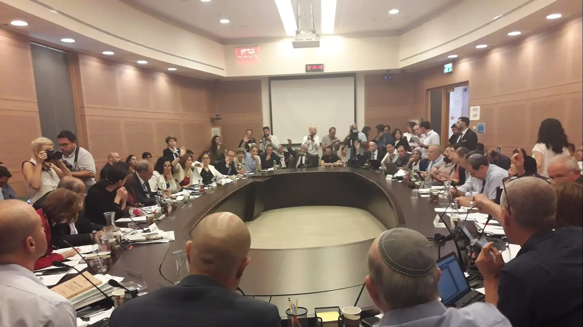 הצבעה על חוק הלאום, 16 ביולי 2018 הצבעה על חוק הלאום, 16 ביולי 2018