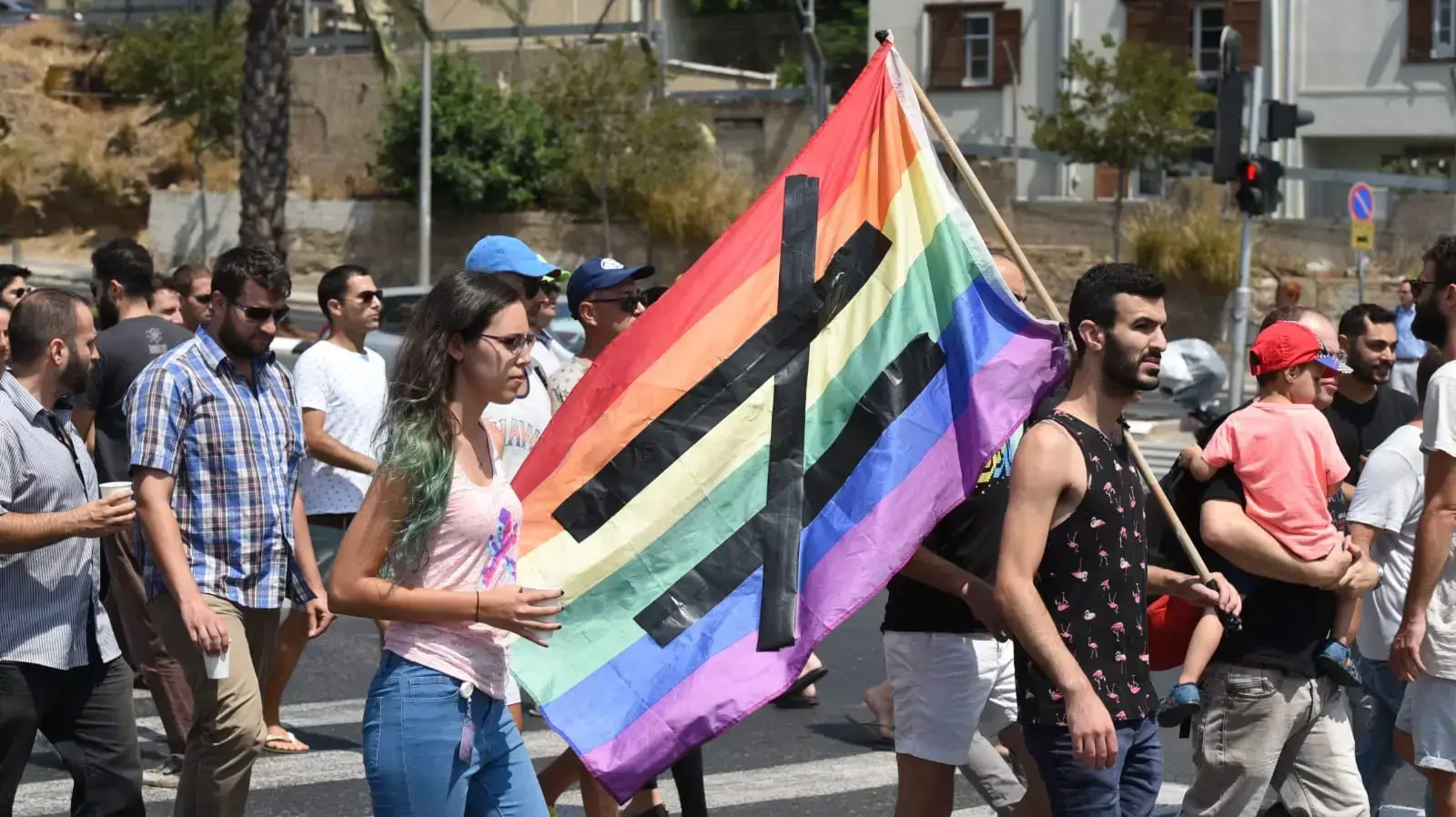 מחאת קהילות הלהט"ב בעזריאלי, 22 ביולי 2018 מחאת קהילות הלהט"ב בעזריאלי, 22 ביולי 2018
