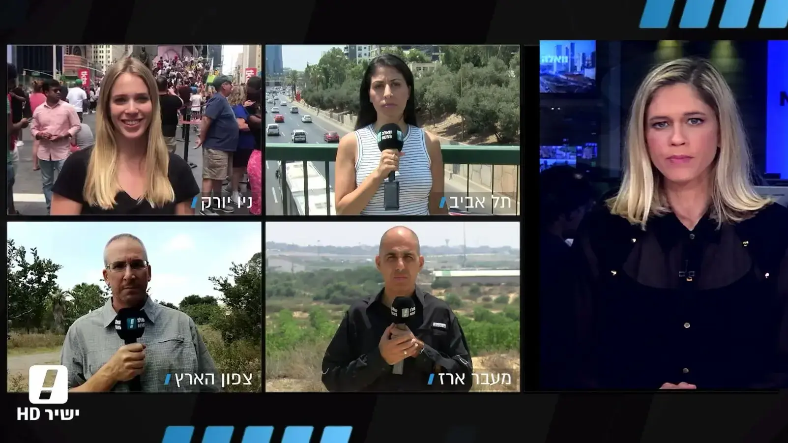 המהדורה המרכזית בהגשת הילה קובו 22.7.18