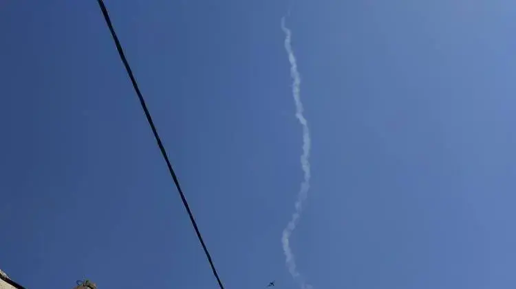 שובל פטריוט בשמי רמת הגולן 23 ביולי 2018 שובל פטריוט בשמי רמת הגולן 23 ביולי 2018