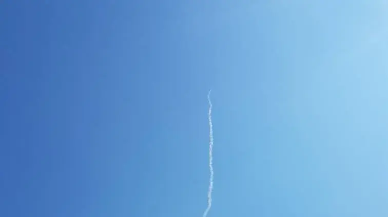 שובל פטריוט בשמי רמת הגולן 23 ביולי 2018 שובל פטריוט בשמי רמת הגולן 23 ביולי 2018