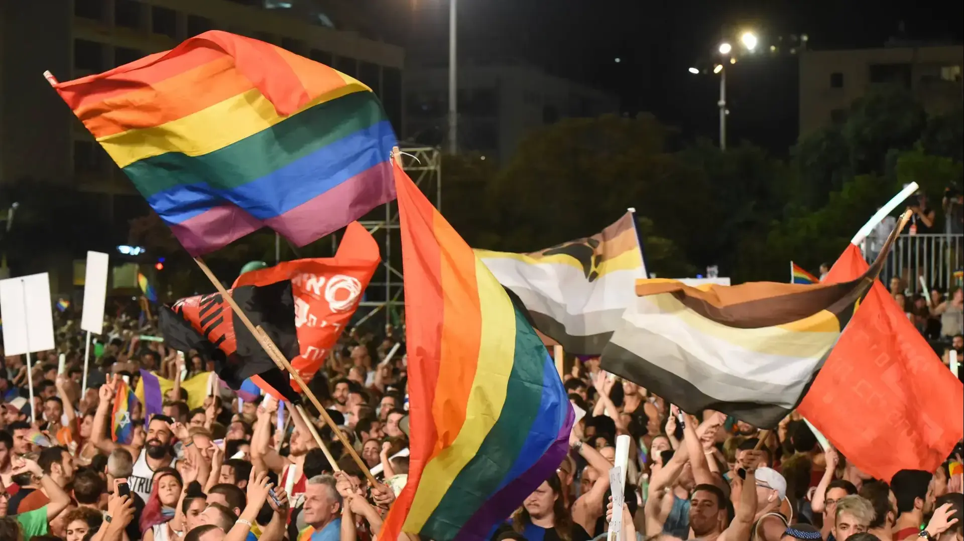 הפגנות הלהט"ב בכיכר רבין, תל אביב  23 ביולי 2018