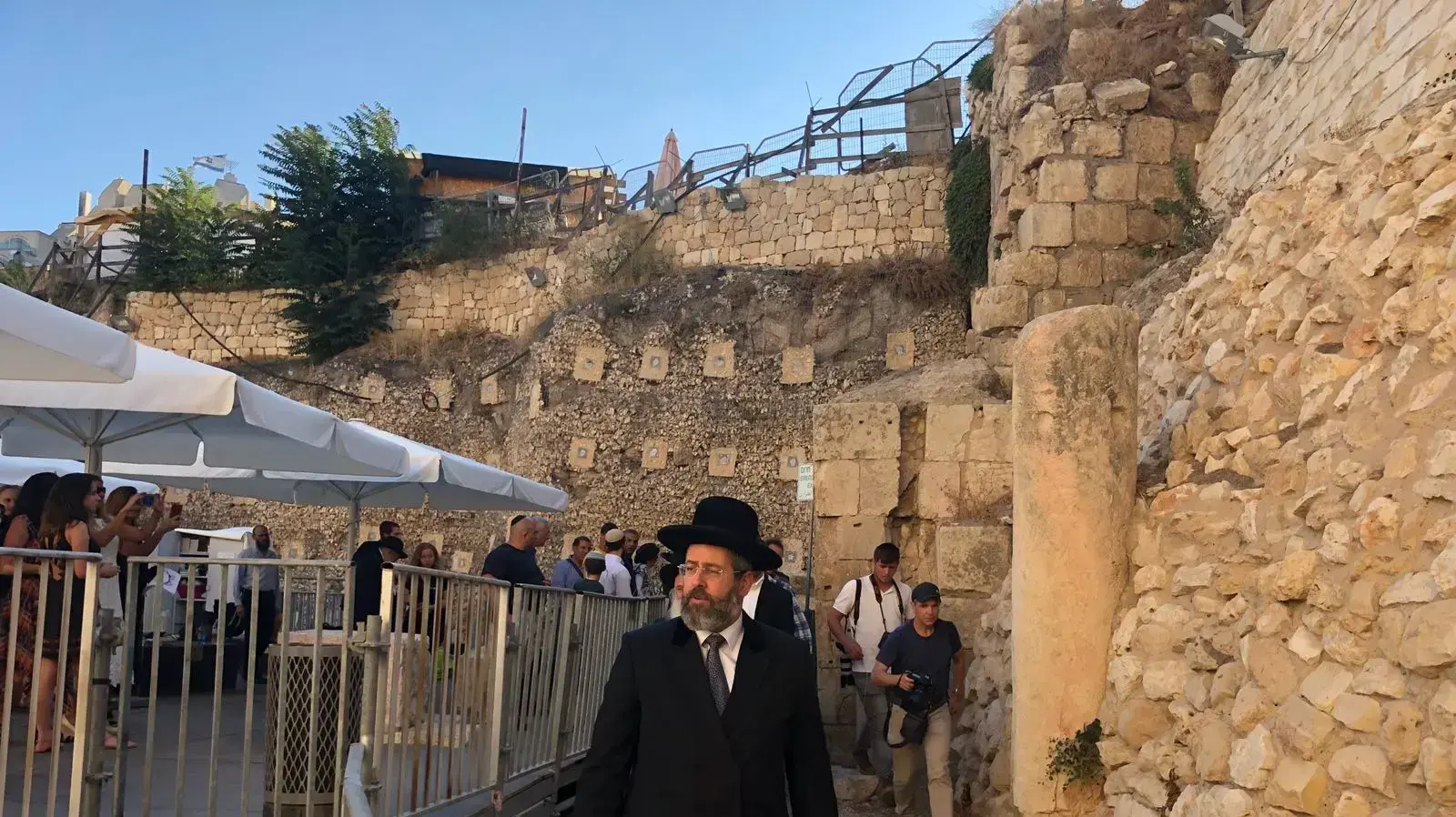 ביקור של הרב לאו בכותל, 23 ביולי 2018 ביקור של הרב לאו בכותל, 23 ביולי 2018