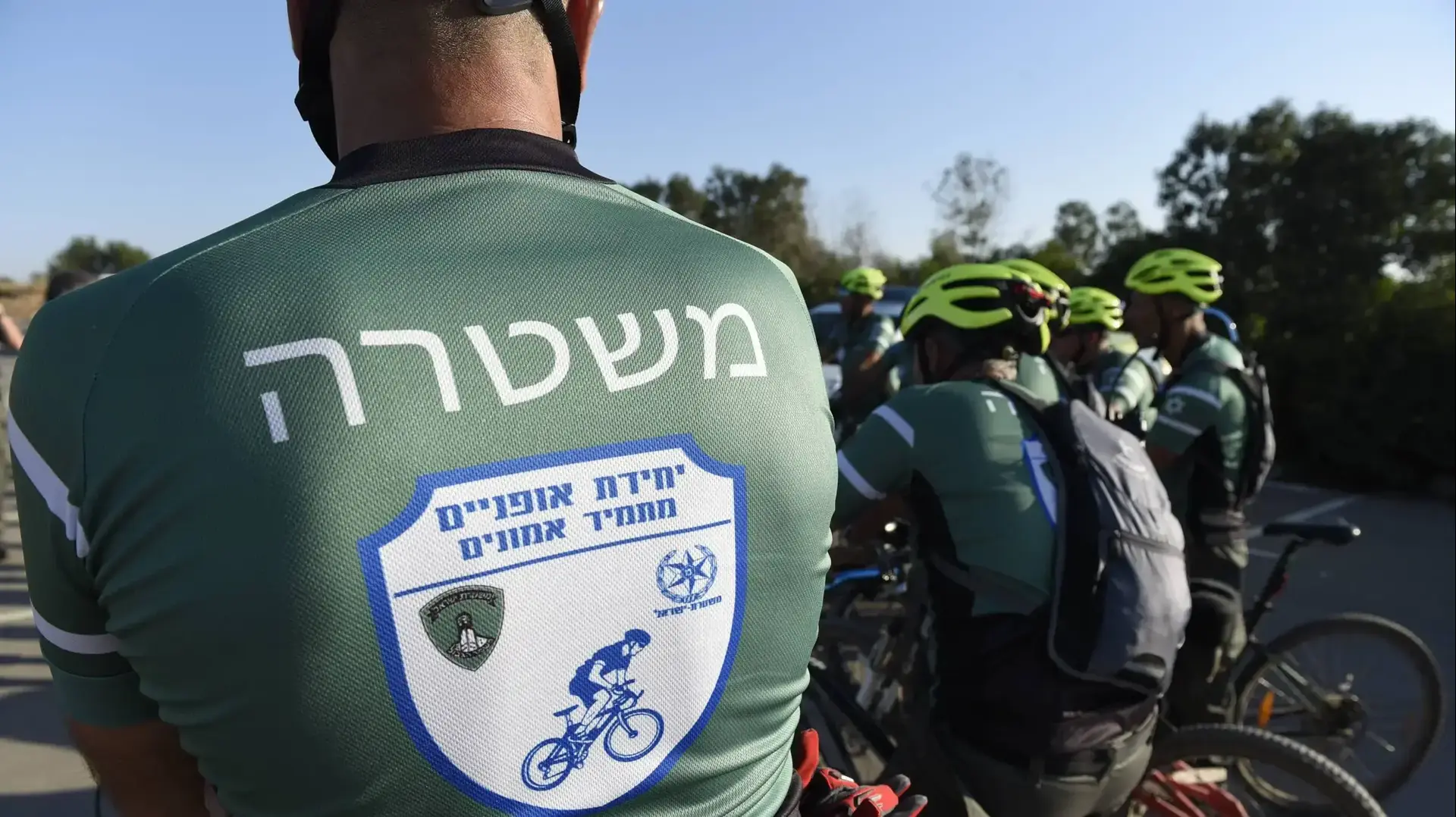 יחידת האופניים של המשטרה 24 ביולי 2018 יחידת האופניים של המשטרה 24 ביולי 2018