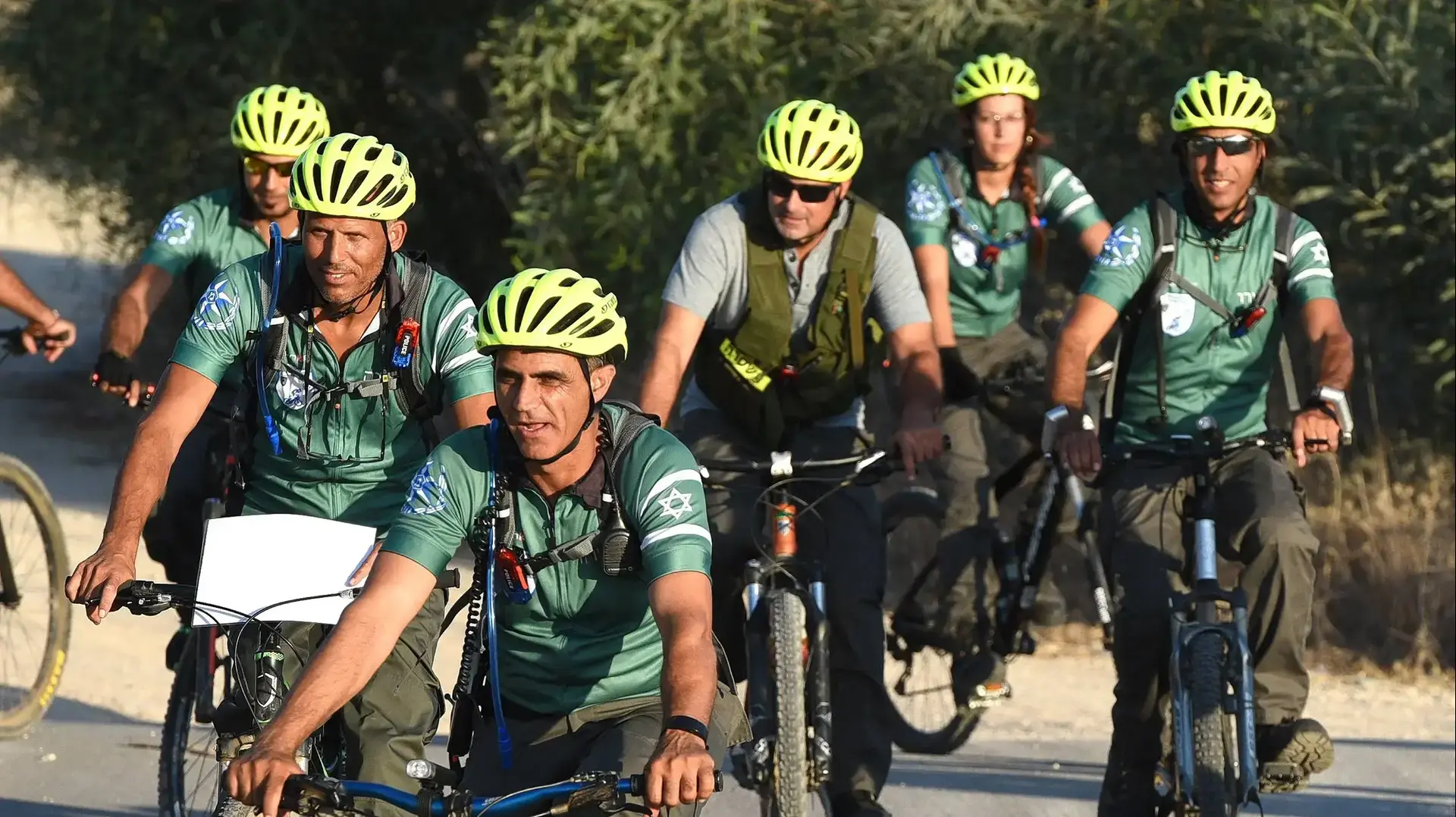 יחידת האופניים של המשטרה 24 ביולי 2018 יחידת האופניים של המשטרה 24 ביולי 2018