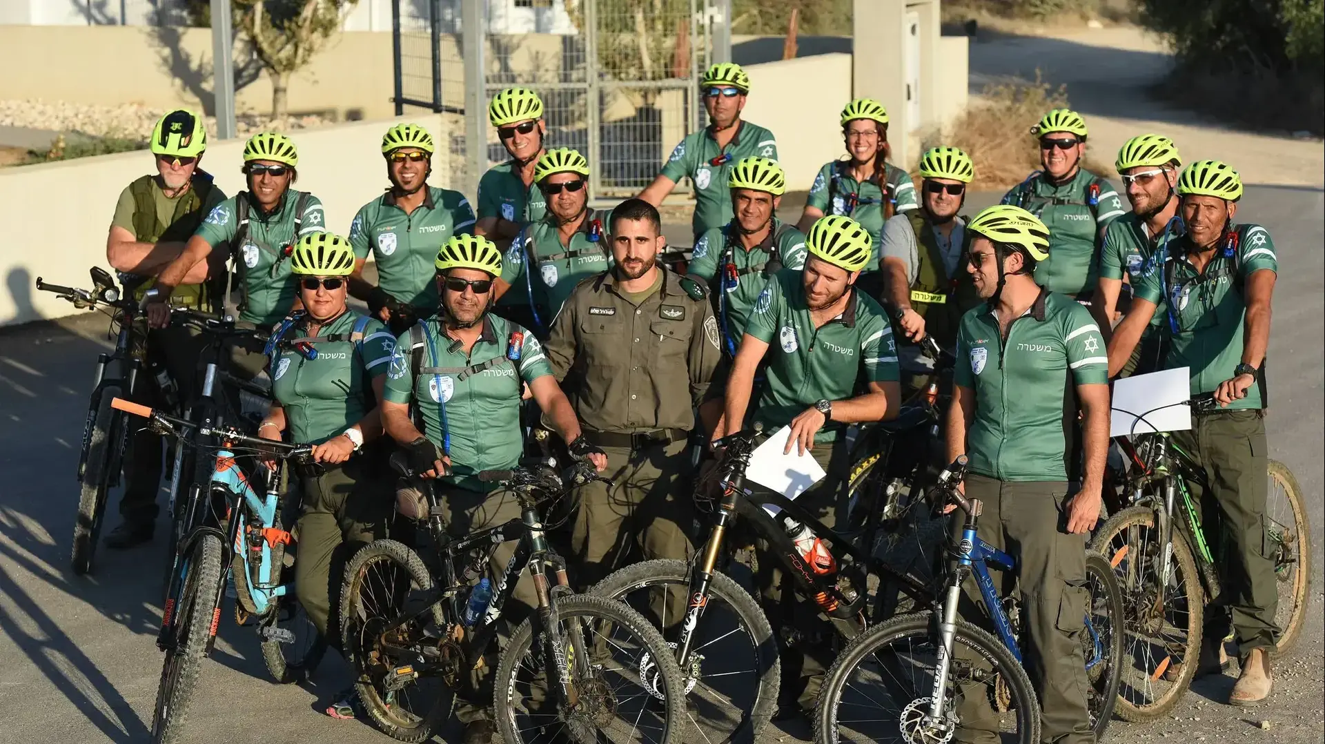 יחידת האופניים של המשטרה 24 ביולי 2018 יחידת האופניים של המשטרה 24 ביולי 2018