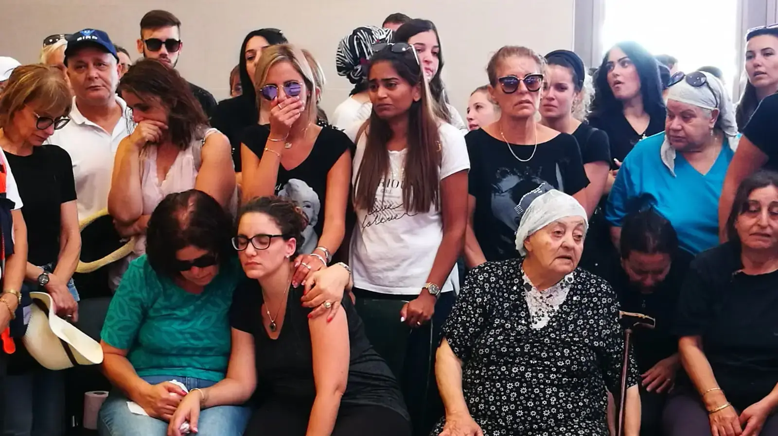 הלוויתו של יותם עובדיה שנהרג מדקירות מחבל בהתנחלות אדם הלוויתו של יותם עובדיה שנהרג מדקירות מחבל בהתנחלות אדם