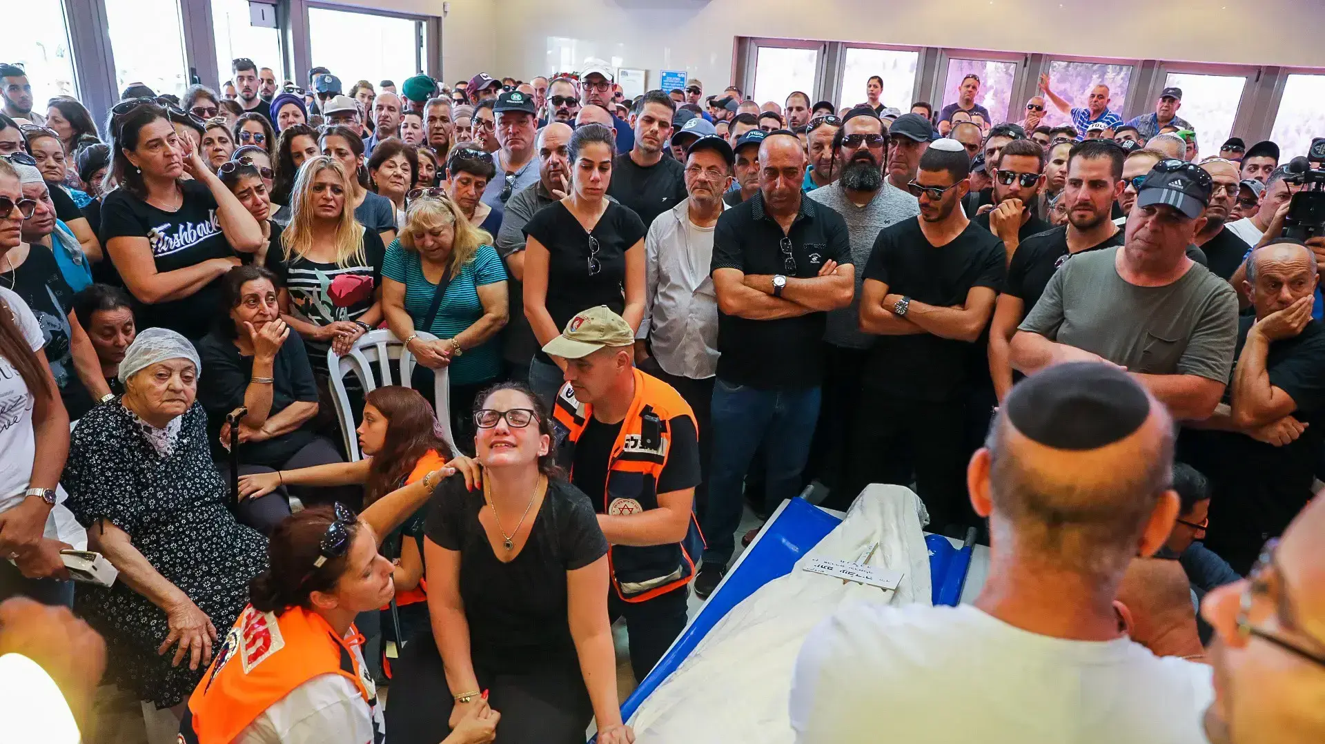 הלוויתו של יותם עובדיה שנרצח בפיגוע בהתנחלות אדם ב-27 ביולי 2018 הלוויתו של יותם עובדיה שנרצח בפיגוע בהתנחלות אדם ב-27 ביולי 2018