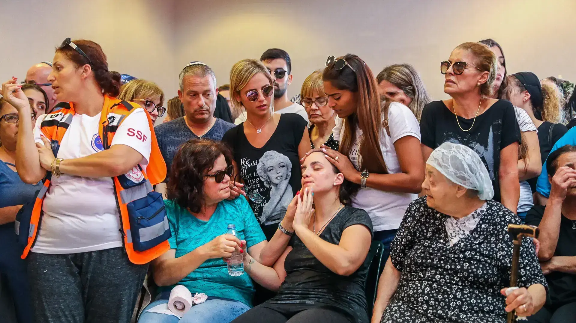 הלוויתו של יותם עובדיה שנרצח בפיגוע בהתנחלות אדם ב-27 ביולי 2018 הלוויתו של יותם עובדיה שנרצח בפיגוע בהתנחלות אדם ב-27 ביולי 2018