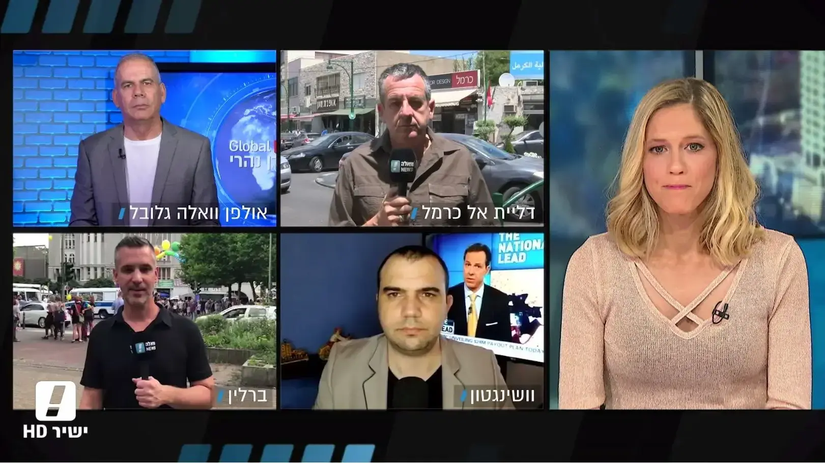 המהדורה המרכזית בהגשת הילה קובו 1.8.18