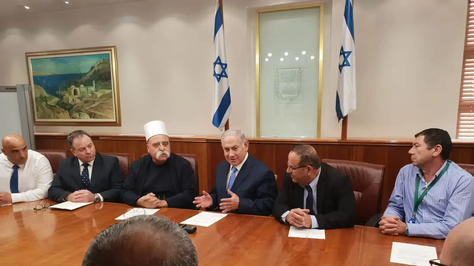 הצוות שהקים ראש הממשלה בנימין נתניהו בעניין העדה הדרוזית, 1 באוגוסט 2018 הצוות שהקים ראש הממשלה בנימין נתניהו בעניין העדה הדרוזית, 1 באוגוסט 2018