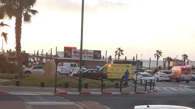תמונות מזירת אירוע הירי בקרית ים תמונות מזירת אירוע הירי בקרית ים