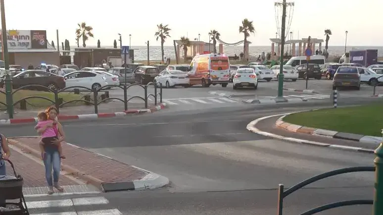 תמונות מזירת אירוע הירי בקרית ים תמונות מזירת אירוע הירי בקרית ים