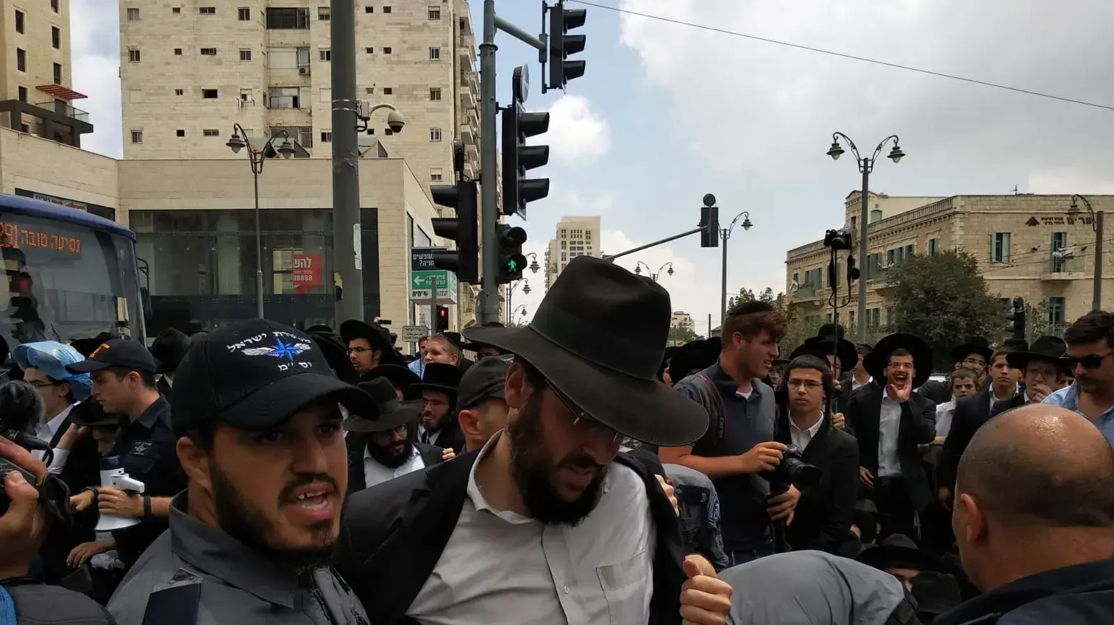 הפגנת החרדים בירושלים, 2 באוגוסט 2018 הפגנת החרדים בירושלים, 2 באוגוסט 2018