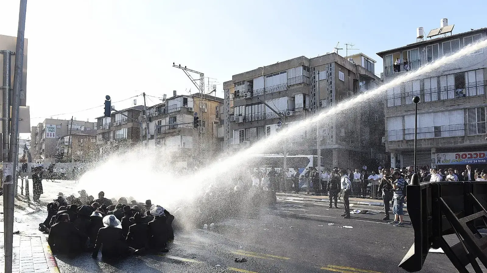 הפגנת חרדים כנגד מעצר עריקים, בני ברק , 6 באוגוסט 2018 הפגנת חרדים כנגד מעצר עריקים, בני ברק , 6 באוגוסט 2018