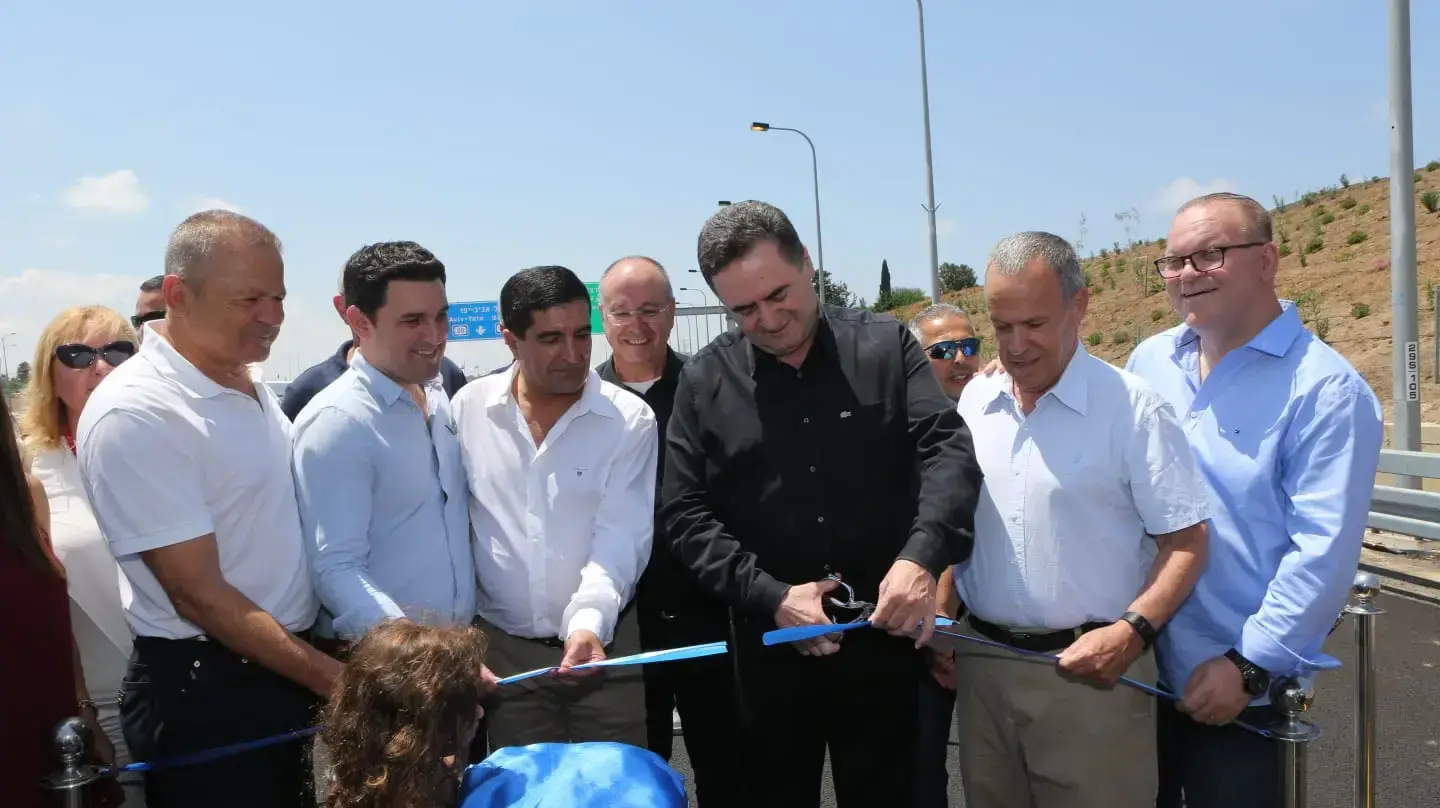 השר כץ חנך את חיבור כביש 531 לאיילון דרום השר כץ חנך את חיבור כביש 531 לאיילון דרום