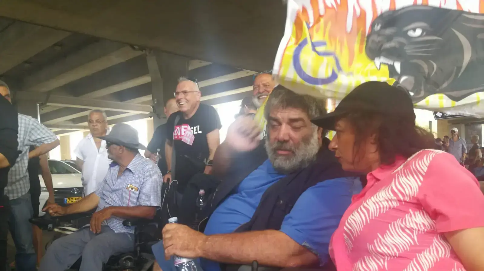 הפגנת הנכים נתבג 7.8.18 הפגנת הנכים נתבג 7.8.18