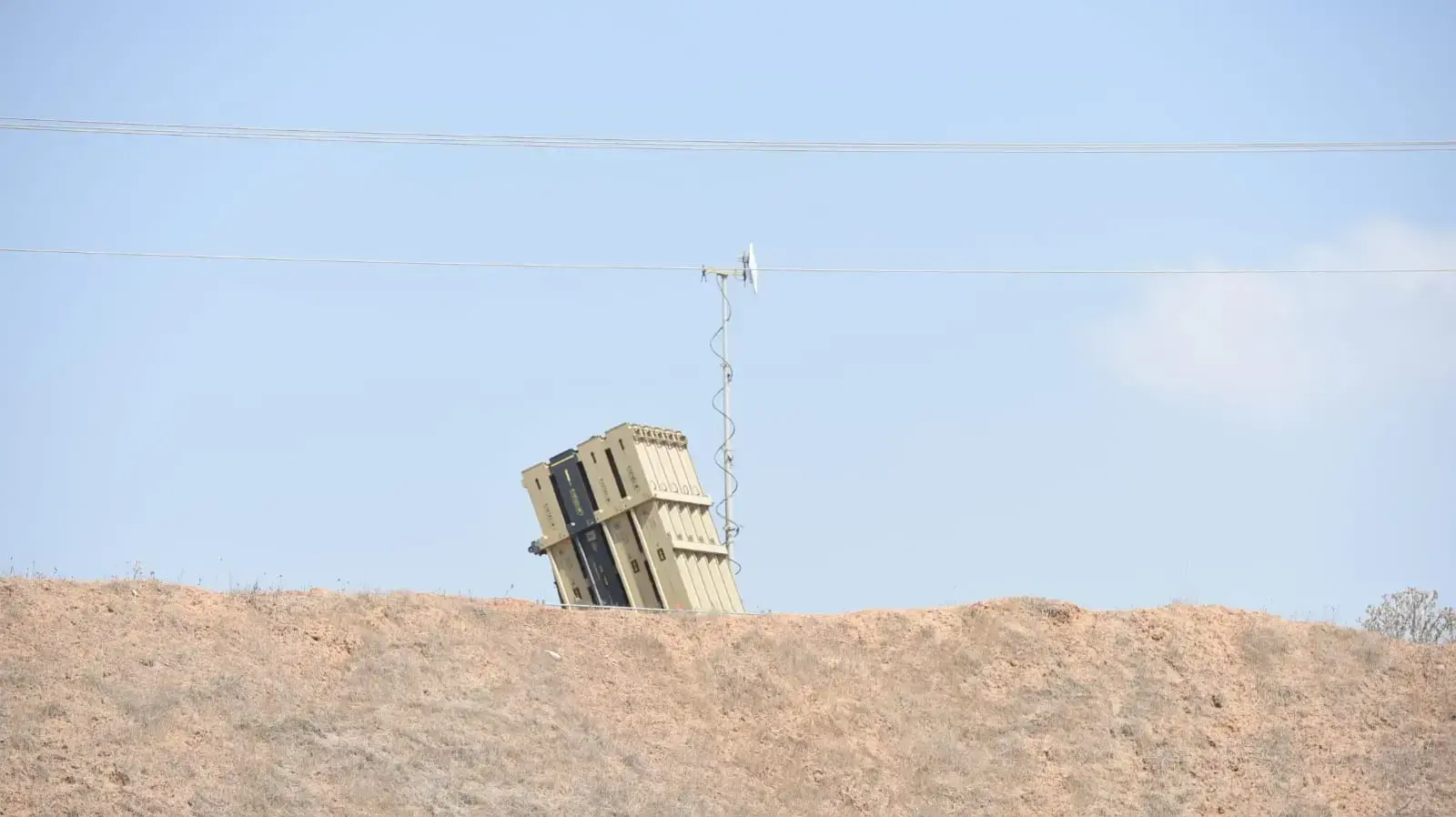 סוללת כיפת ברזל בגבול עזה 9 באוגוסט 2018 סוללת כיפת ברזל בגבול עזה 9 באוגוסט 2018