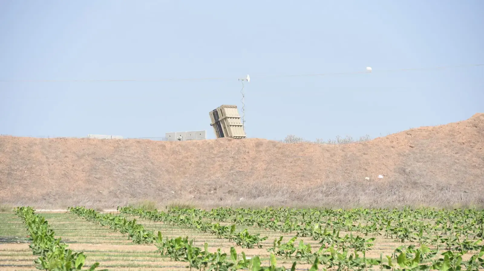 סוללת כיפת ברזל בגבול עזה 9 באוגוסט 2018 סוללת כיפת ברזל בגבול עזה 9 באוגוסט 2018